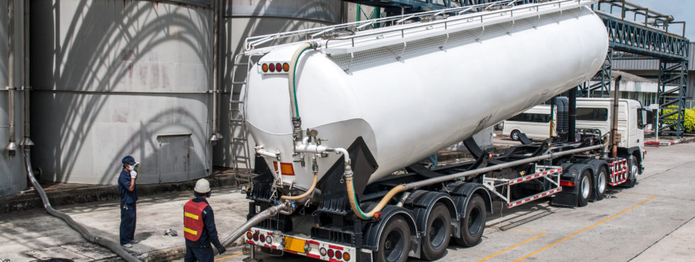 Truck, Tanker Diesel Deliver